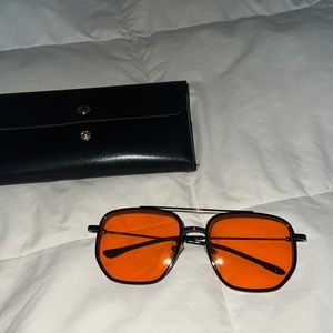 Orange lense sunglasses